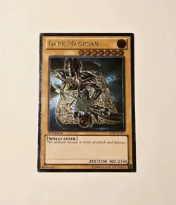 Yugioh Dark Magician YSYR-EN001 Ultimate Rare 1st Edition LP - Image 1