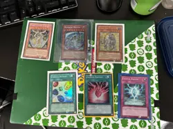 Yugioh 1st Edition Rainbow Dragon Secret Rare Taev And Crystal Beast Bundle - Image 1