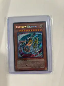 Yugioh 1st Edition Rainbow Dragon Secret Rare Taev And Crystal Beast Bundle - Image 2