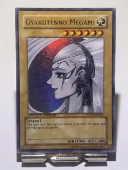 Yu-Gi-Oh! TCG Gyakutenno Megami YAP1-EN005 LIMITED ENGLISH LP - Image 1