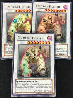 YUGIOH COLOSSAL FIGHTER 5DS1-EN043 1ST SUPER X3 (MP) - Image 1