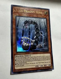 YuGiOh! Cyber Dragon Herz - CYHO-EN015 - 1st Edition - Ultra Rare - Image 2