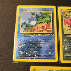 Lot Of 5 Pokemon Cards - Southern Islands - Marill - Vileplume - Ledyba - Image 2