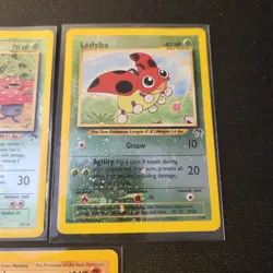 Lot Of 5 Pokemon Cards - Southern Islands - Marill - Vileplume - Ledyba - Image 4