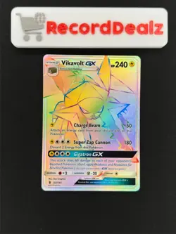Pokemon Card | Vikavolt GX (Secret) 152/145 | 2017 SM - Guardians Rising - Image 1