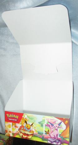 Pokemon TCG Prismatic Evolutions Mini Tin Display Box EMPTY No Tins & No Cards - Image 3