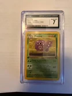 Weezing 45/62 Fossil Regular for sale online - Image 1