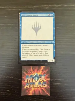 Las Vegas 2025 Magiccon Gavin's Unknown Event! Blu, Mansion Prince - Test Card - Image 1