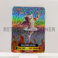 LAMINCARD ITALIAN BRAINROT DIRAMIX Cards 2025 - HOLO 132 Ballerino Lololo - Image 1