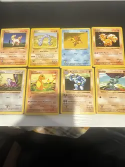 1999 Vintage Pokemon TCG - Base Shadowless Card Lot of 20 - WOTC LP/MP - Image 1