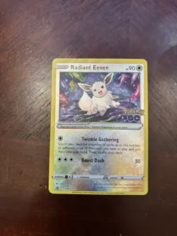 Radiant Eevee SWSH230 SWSH: Sword & Shield Promo Cards Holo - Image 1