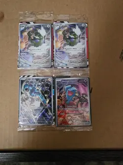 Lot Of 3 Unopened Pokemon Promo Cards All Holo And Full Art - Image 1
