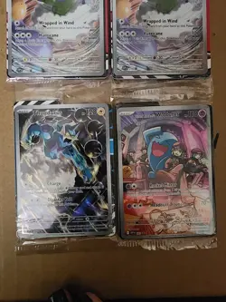 Lot Of 3 Unopened Pokemon Promo Cards All Holo And Full Art - Image 2