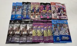 Mixed Miscellaneous Anime Trading Card Booster Pack Bundle (Set Of 20) - Image 1