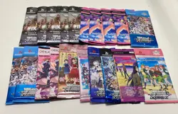 Mixed Miscellaneous Anime Trading Card Booster Pack Bundle (Set Of 20) - Image 1