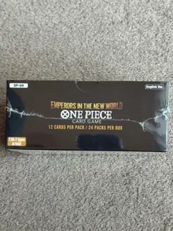 One Piece Card Game OP-09 Emperors in the New World Booster Box English | SEALED - Image 3