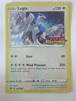 Lugia -Vivid Voltage Stamped Promo SWSH: Sword & Shield Promo Cards SWSH069 NM - Image 1