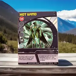Bakugan:Battle Brawlers | Darkus ??Ravenoid | 530G | +Hot Wind Card ?? | 10/15a - Image 5
