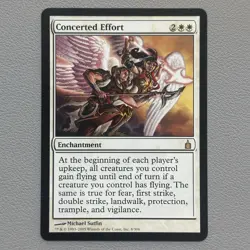 Concerted Effort 8/306 Ravnica: City Of Guilds Rare MTG 2005 Magic The Gathering - Image 1