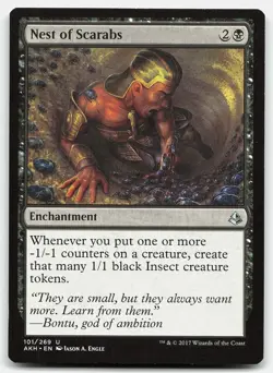 MTG Nest of Scarabs U Amonkhet 101 LP - Image 1