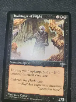 MTG Harbinger of Night Mirage NM/EX - Image 1