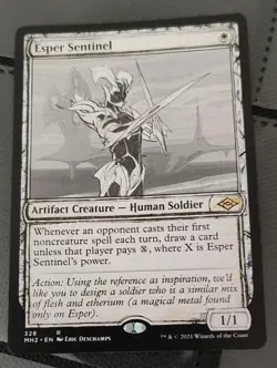 WOTC MtG Modern Horizons 2 Esper Sentinel (Showcase) (R) NM - Image 3