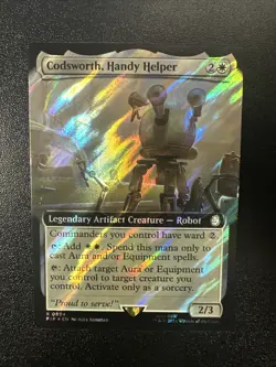 Codsworth, Handy Helper (Extended Art) (Surge Foil) Fallout NM JL - Image 1