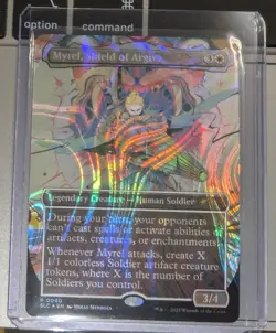 Myrel, Shield Of Argive HALO FOIL SLC 0040 - Encyclopedia Of Magic Secret Lair - Image 2