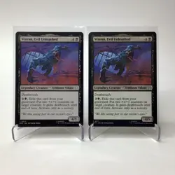 (2) MTG Venom, Evil Unleashed Marvel's Spider-Man Magic: The Gathering - Image 1