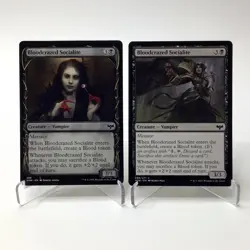 (2) MTG: Bloodcrazed Socialite 096/277 & Bloodcrazed Socialite (Showcase) 288 LP - Image 1
