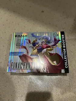 Magic The Gathering TCG Final Fantasy Factory Collector Booster Sealed - Image 1