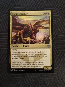 mtg sonic shrieker tarkir dragonstorm - Image 1