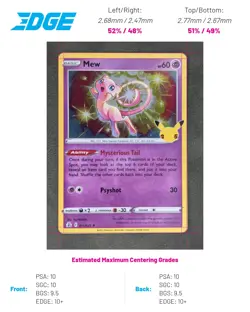 Mew 011/025 Pokemon TCG Holo Rare Celebrations Near Mint - Image 1