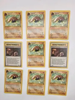Lotto Pokemon Kabuto 50/62 Ita Fossil Prima Edizione Kabuto King - Image 1