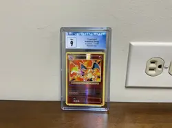 2016 Pokemon XY Evolutions 11/108 Charizard Reverse Holo CGC 9 Blue Label - Image 1