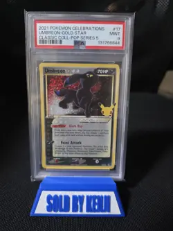 Pokemon Umbreon Gold Star Celebrations PSA 9 - Image 1