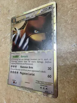 Ursaring Pokemon Prime Rare Holo HGSS Unleashed 89/95 2010 LP - Image 2