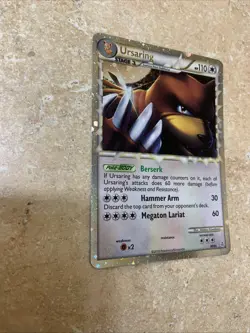 Ursaring Pokemon Prime Rare Holo HGSS Unleashed 89/95 2010 LP - Image 4