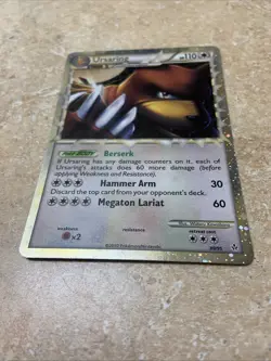 Ursaring Pokemon Prime Rare Holo HGSS Unleashed 89/95 2010 LP - Image 5