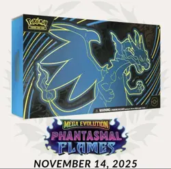 Pokemon TCG Phantasmal Flames Mega Charizard X EX Ultra Premium Collection UPC - Image 2