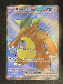 Kangaskhan ex Full Art UR 190/165 Pokemon TCG S&V 151 Ultra Rare NM - Image 1
