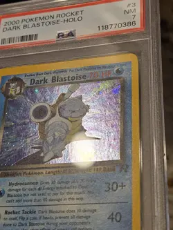 PSA 7 - Holo Dark Blastoise #3 - 2000 Pokemon Rocket - Image 4