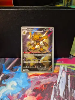 2025 Pokemon Mega Evolutions Alakazam Black Star Promo #9 LP - Image 1