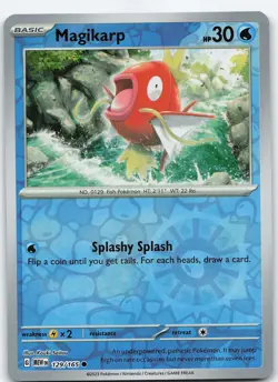 Magikarp 129/165 Common Reverse Holo SV: Scarlet & Violet 151 NM Pokemon - Image 1