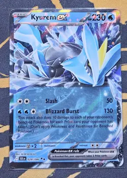 Pokemon TCG Kyurem ex 028/086 Black Bolt Double Rare NM - Image 1