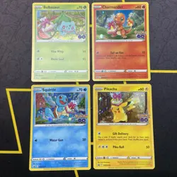 Pokemon Go Starter Promos holos - Swsh231 To 234 (Read Description) - Image 1