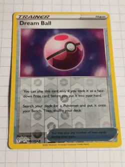 Pokemon TCG Dream Ball Evolving Skies 146/203 Reverse Holo Uncommon - Image 1