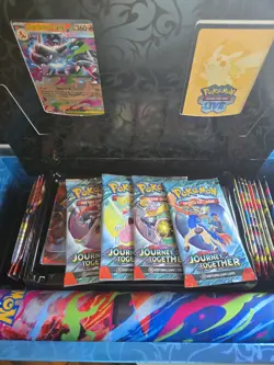 Opened Pokemon Mega Charizard X EX Ultra-Premium Collection UPC Phantasmal Flame - Image 3