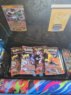 Opened Pokemon Mega Charizard X EX Ultra-Premium Collection UPC Phantasmal Flame - Image 4