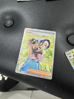 Pokemon Twilight Masquerade Perrin Full Art Trainer #220 Pack Fresh - Image 2